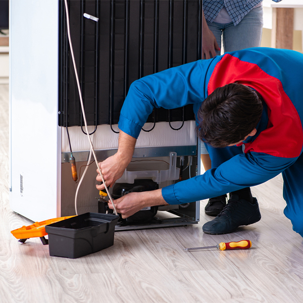 do you offer any guarantee or warranty on your refrigerator repair services in Ashford NY